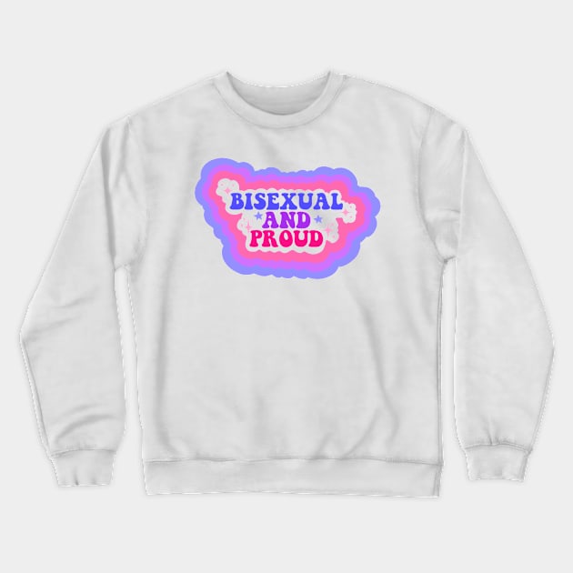 Bisexual and proud Crewneck Sweatshirt by Deardarling